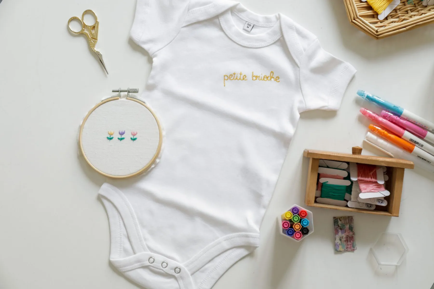 Brodez votre body pour bébé - Image n°1 - Wecandoo