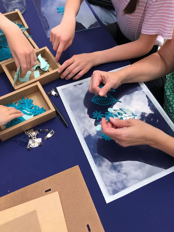 Wecandoo - Découvre le cyanotype