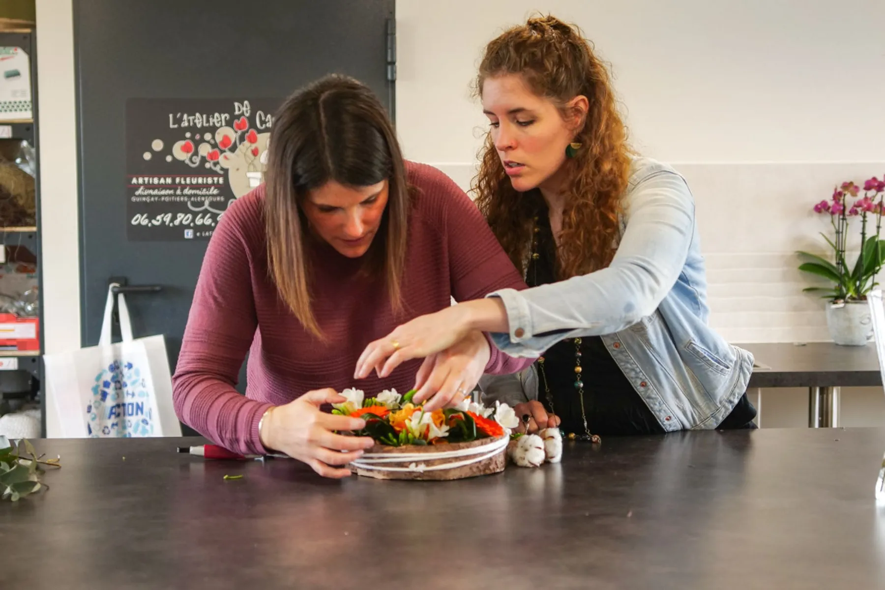 Réalisez votre composition de fleurs fraîches de saison - Image n°4 - Wecandoo