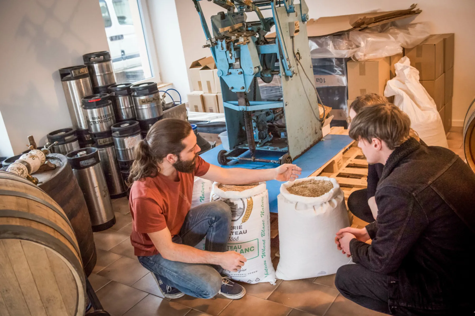 Brassez de la bière médiévale
