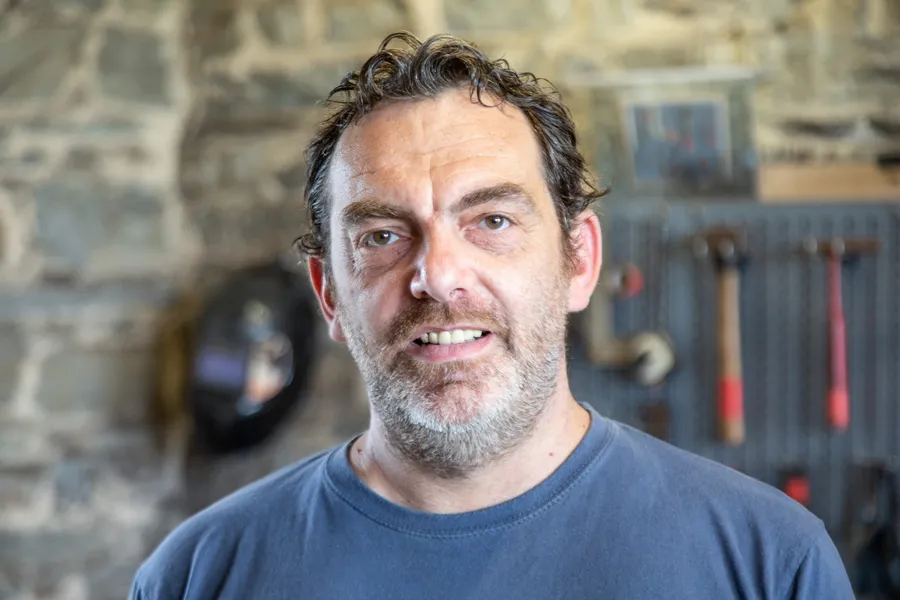Mickaël : Métallier à Piré-Chancé