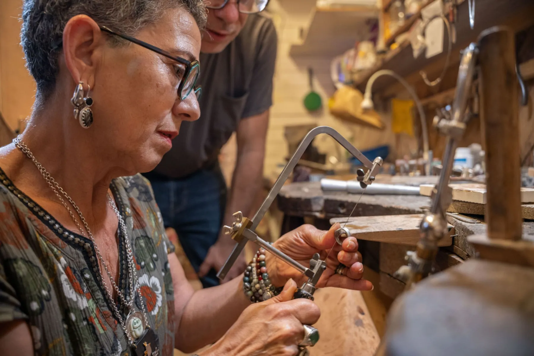 Créez votre bague martelée en argent - Afbeelding nr. 2 - Wecandoo