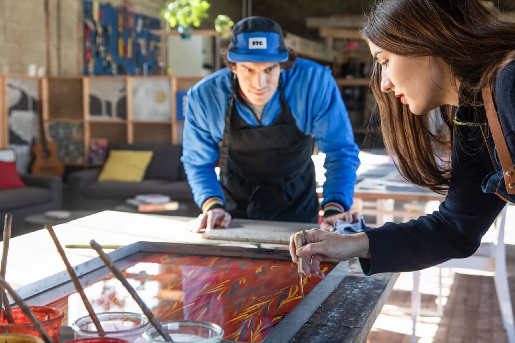 Réalisez votre papier marbré - Image n°3 - Wecandoo