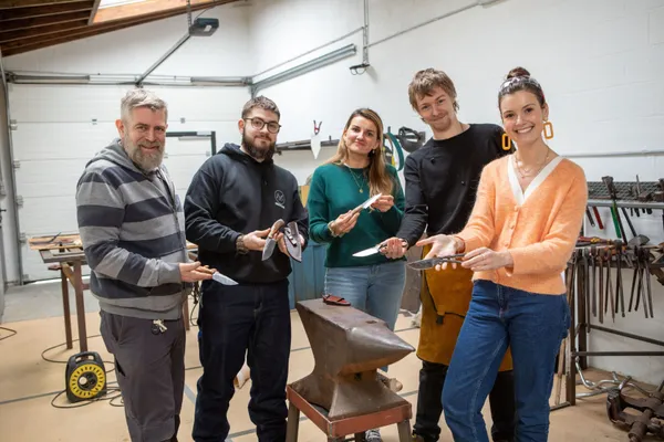 Wecandoo - Forgez votre couteau droit brut de forge