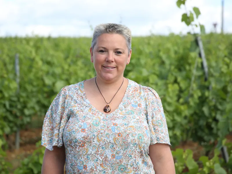 Bérengère : Vigneronne à Saint-Germain-Nuelles