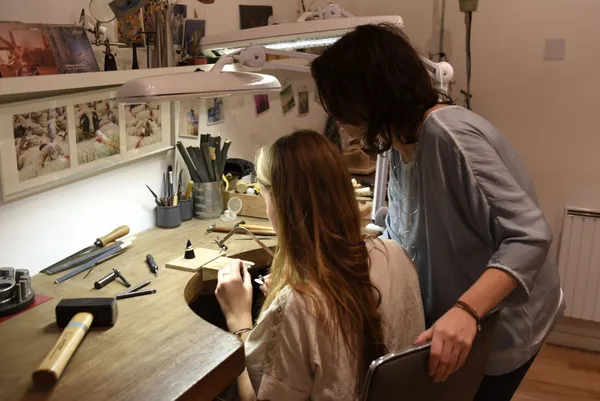 Réalisez votre bague jonc bombée en argent - Image n°2 - Wecandoo