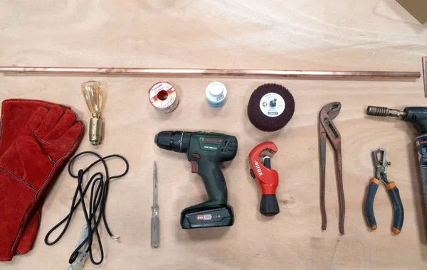 Fabriquez votre lampe en cuivre - Afbeelding nr. 1 - Wecandoo