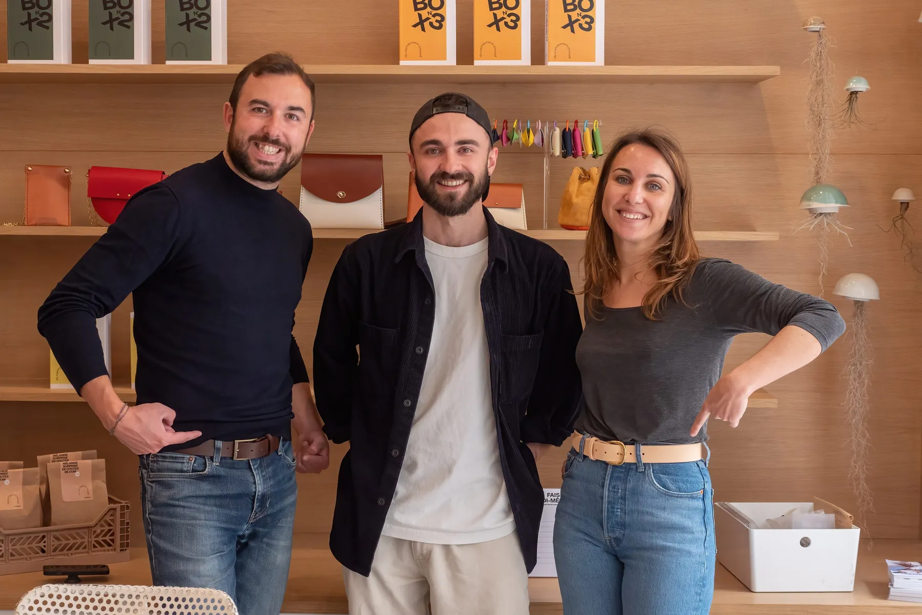 undefined Elisabeth, Marc, Laetitia et Juliette