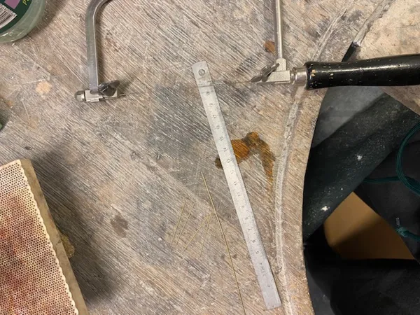 Réalisez vos créoles en argent avec pampilles - Afbeelding nr. 4 - Wecandoo