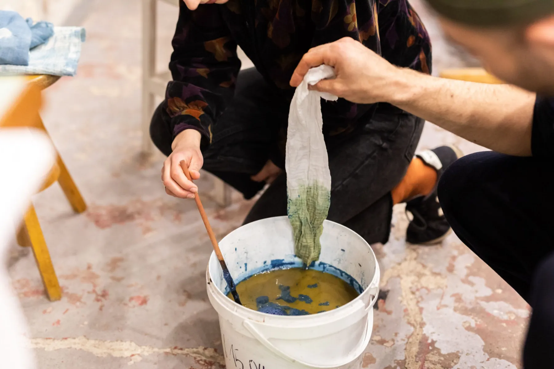 Maak een dag lang kennis met indigo verven - Afbeelding nr. 4 - Wecandoo