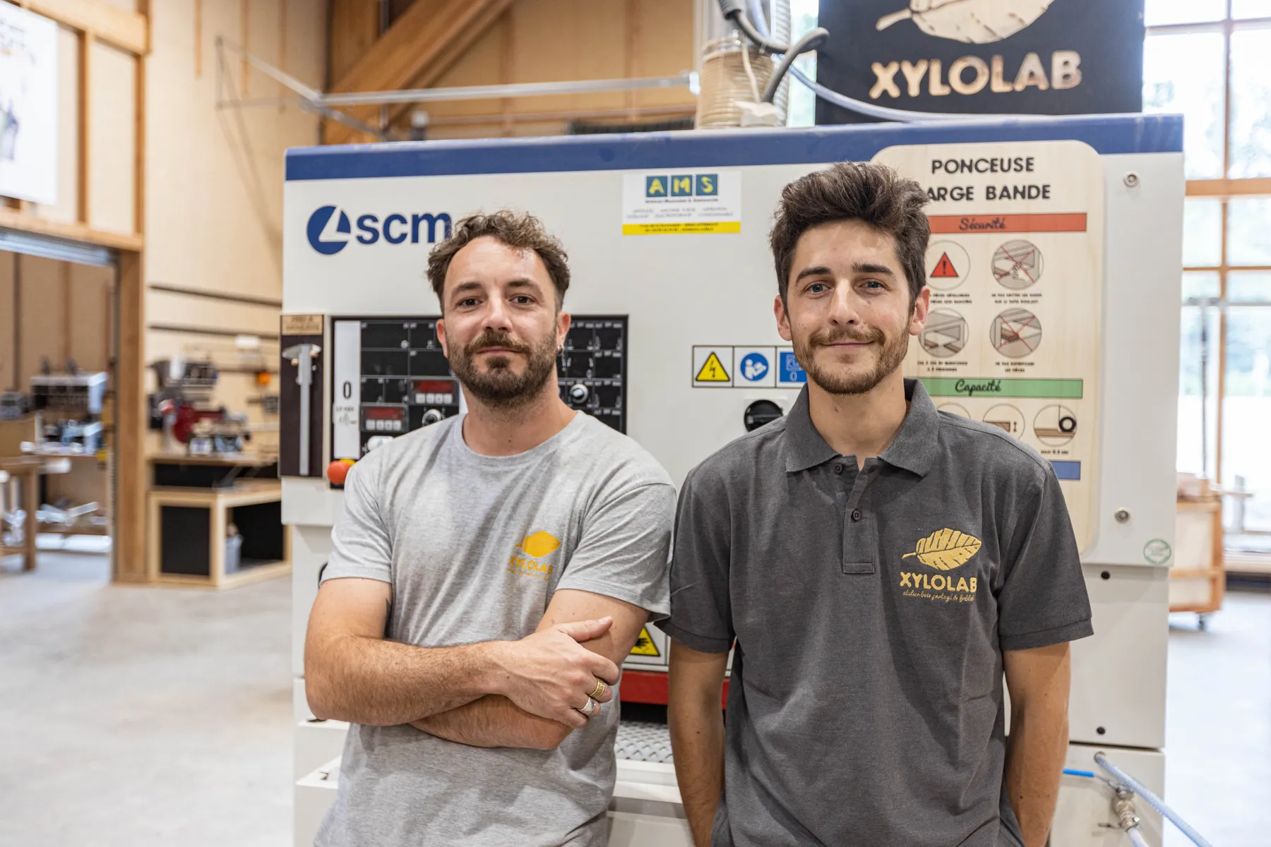 undefined François , Martin et leur équipe