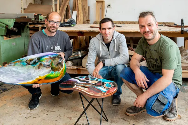 Wecandoo - Réalisez votre table basse en résine stratifiée
