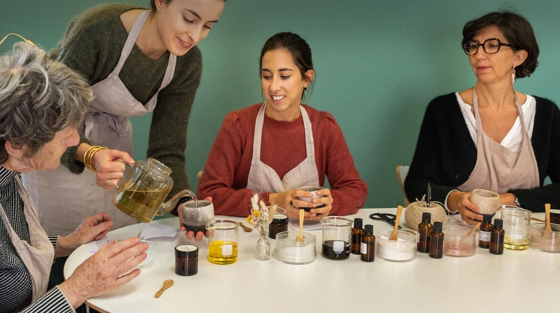Nos ateliers de fabrication de crèmes et soins - Wecandoo