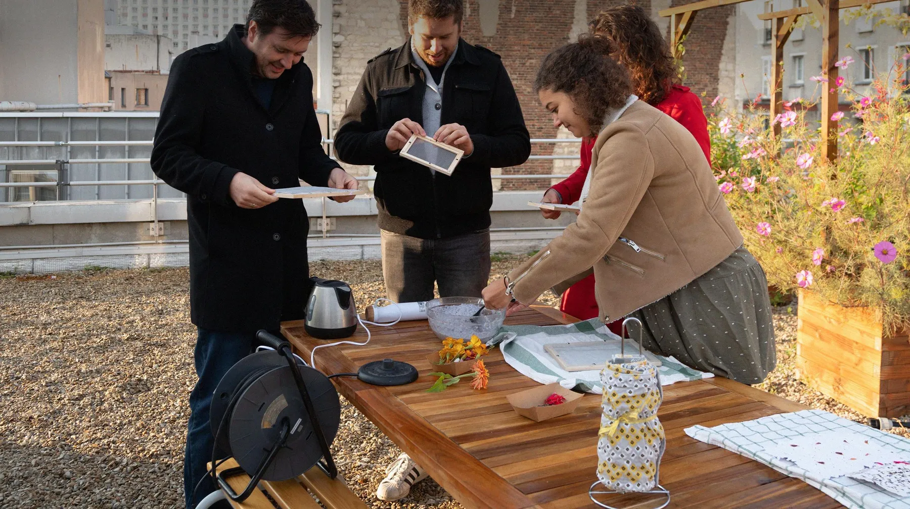 Nos ateliers de fabrication de papier - Wecandoo