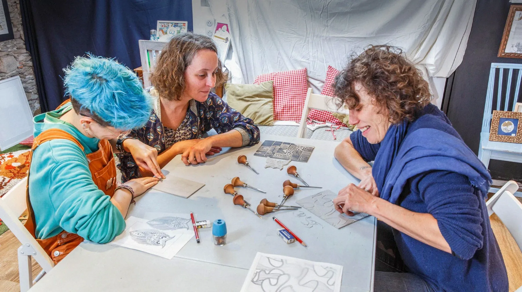 Nos ateliers de Linogravure à Paris - Wecandoo