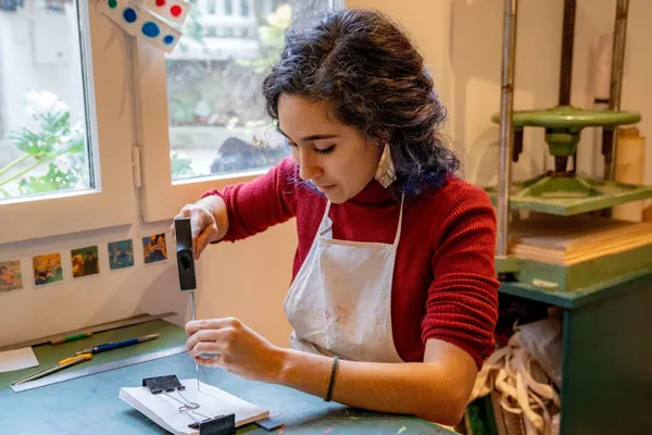 Reliez et linogravez votre carnet - Image n°2 - Wecandoo