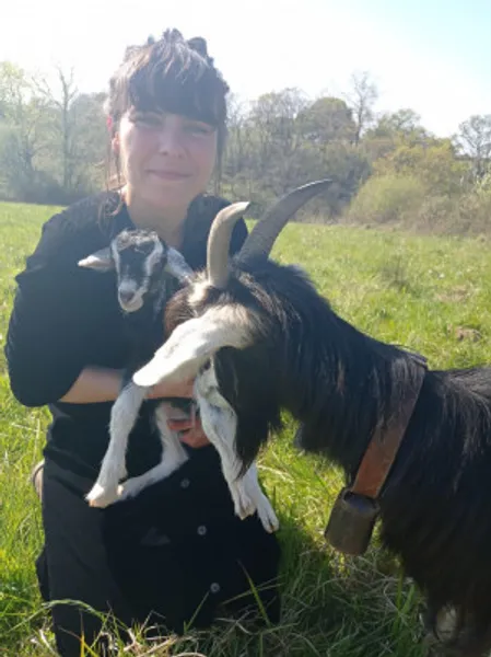 Joana : Éleveuse de chèvres des Pyrénées à Pays Basque