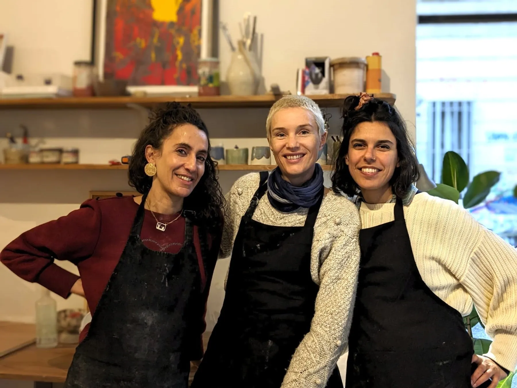 undefined Margot, Lisa et Kathleen