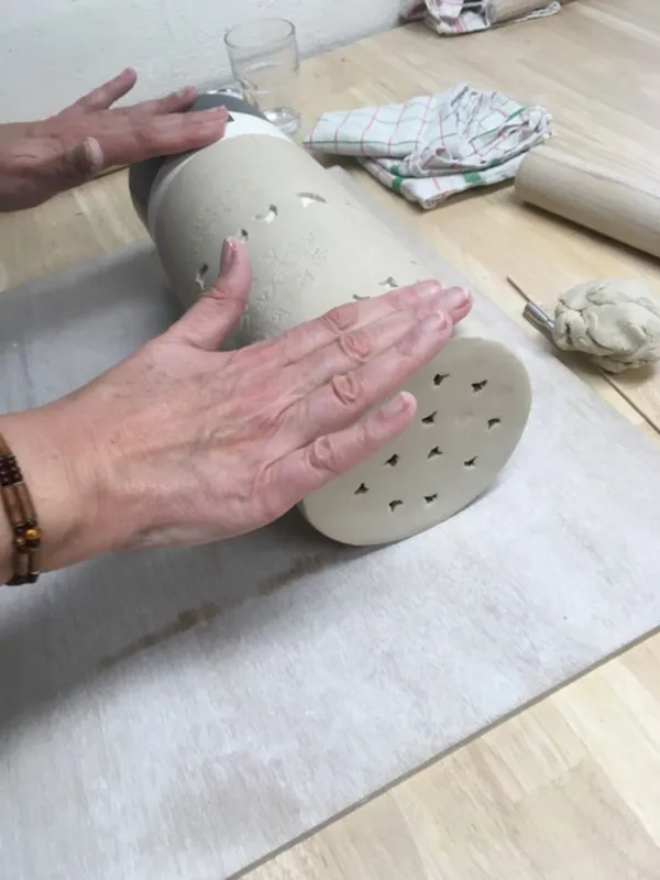 Wecandoo - Modelez votre abat-jour en porcelaine papier