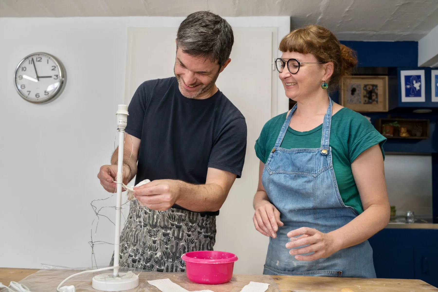 Modelez votre pied de lampe en plâtre - Image n°2 - Wecandoo