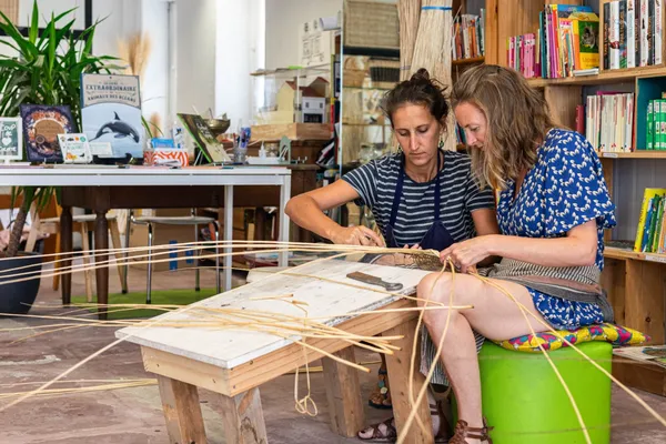 Fabriquez votre panier en vannerie sur deux jours - Afbeelding nr. 2 - Wecandoo