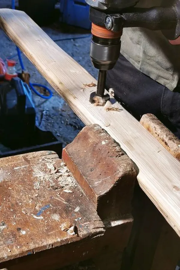 Fabriquez votre échelle en bois de châtaignier - Afbeelding nr. 4 - Wecandoo