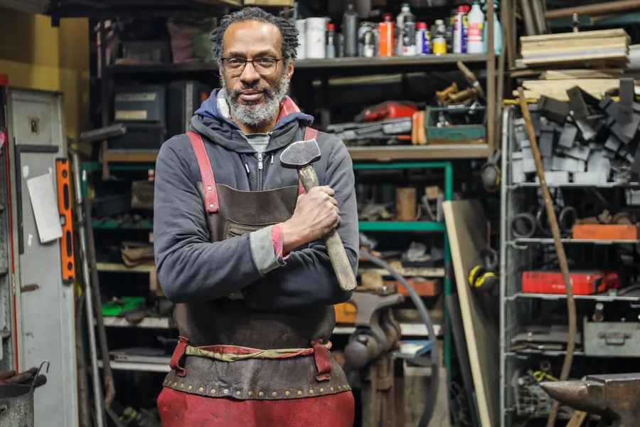 David : Forgeron à Vitry-sur-Seine