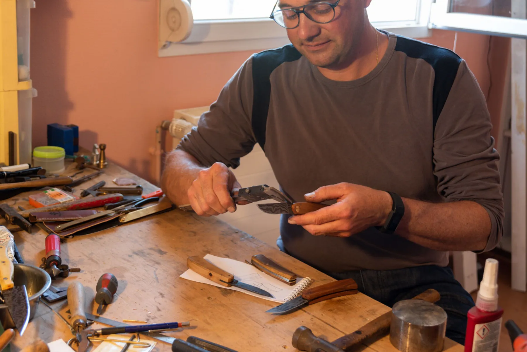 Réalisez votre couteau pliant d'inspiration japonaise - Image n°2 - Wecandoo