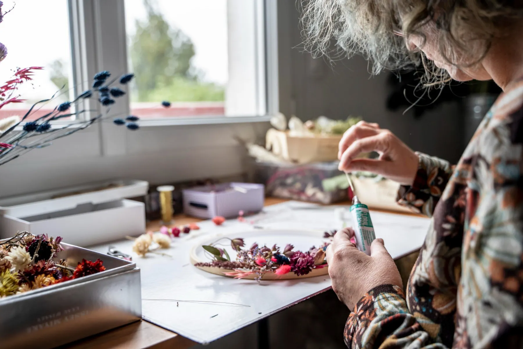 Réalisez votre tambour fleuri - Image n°3 - Wecandoo