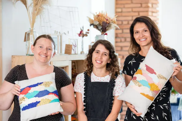 Wecandoo - Réalisez votre housse de coussin tissée