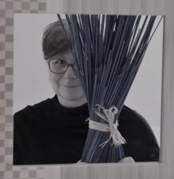 Nathalie : Marqueteuse de paille à Angers