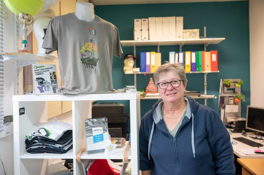 Corinne : Sérigraphe à Annecy