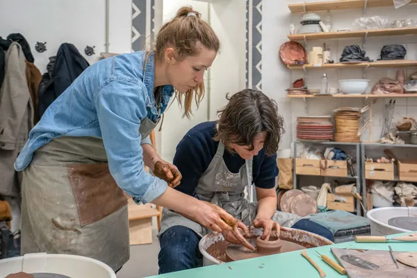 Tournez votre duo de bols en céramique - Image n°2 - Wecandoo