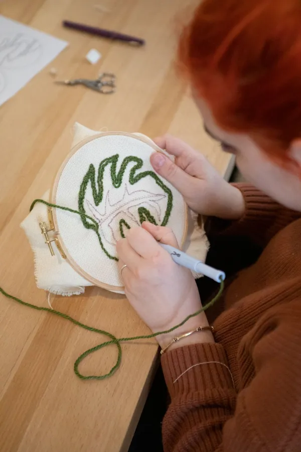 Wecandoo - Découvrez la technique du punch needle